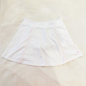 Skechers White Pink Tennis Skirt Size S/M NWOT